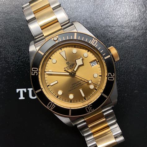 tudor steel end gold usato|Tudor Two Tone .